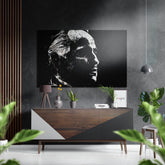 Marlon Brando Brushed Aluminium Dibond Wall Art.